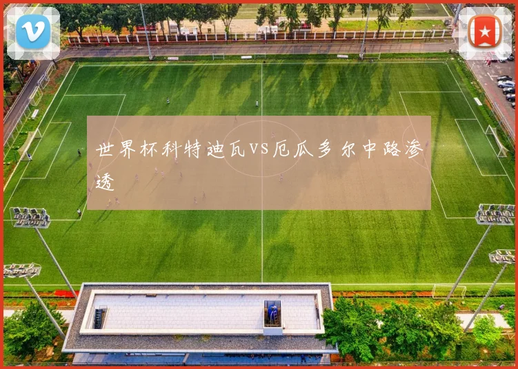 世界杯科特迪瓦vs厄瓜多尔中路渗透