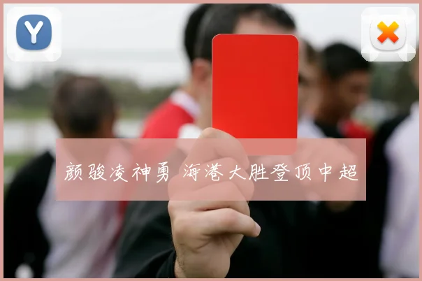 颜骏凌神勇 海港大胜登顶中超