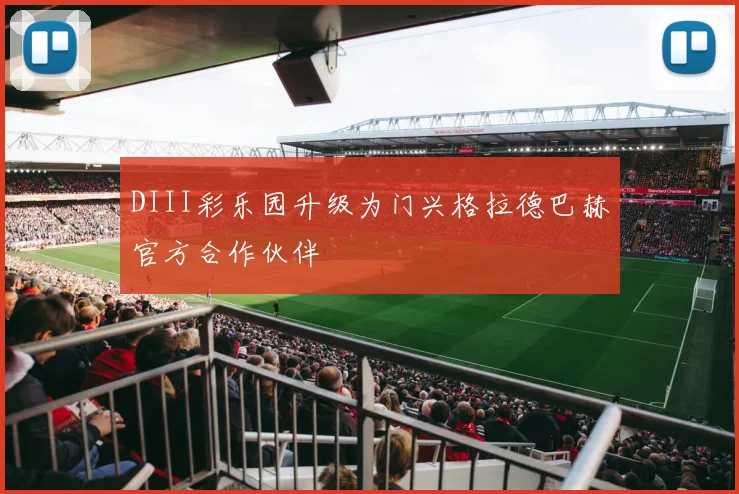 DIII彩乐园升级为门兴格拉德巴赫官方合作伙伴